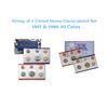 Image 1 : Group of 2 United States Mint Set in Original Government Packaging! From 1997-1998 with 20 Coins Ins