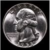 Image 2 : 1953-p Washington Quarter 25c Grades GEM+ Unc