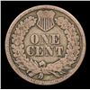 Image 3 : 1860 Indian Cent 1c Grades vf+