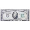 Image 2 : 1934C $10 Green Seal Federal Reserve Note Grades vf+