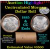 ***Auction Highlight*** 1885 & CC Uncirculated Morgan Dollar Shotgun Roll (fc)