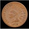 Image 2 : 1879 Indian Cent 1c Grades f+