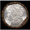 Image 2 : ***Auction Highlight***  AU/BU Slider Brinks Shotgun Morgan $1 Roll 1886 & O Ends Virtually UNC (fc)