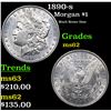 Image 1 : 1890-s Morgan Dollar $1 Grades Select Unc