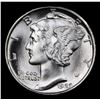 Image 2 : 1929-p Mercury Dime 10c Grades GEM FSB