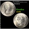 1965 Great Britain Crown WINSTON CHURCHILL KM-910 Grades GEM+ Unc