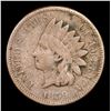 Image 2 : 1859 Indian Cent 1c Grades vf+