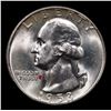 Image 2 : 1953-d Washington Quarter 25c Grades GEM Unc