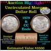 Image 1 : ***Auction Highlight*** 1879 & CC Uncirculated Morgan Dollar Shotgun Roll (fc)