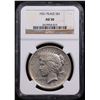 Image 2 : NGC 1921-p Peace Dollar $1 Graded au details By NGC