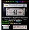 Image 1 : PCGS 1929 $100 Brown Seal National Currency Type 1 - Detriot, Michigan Fr-1804-1 Graded vf25 By PCGS