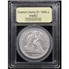 Image 4 : ***Auction Highlight*** 1846-p Seated Liberty Dollar $1 Graded Select Unc By USCG (fc)
