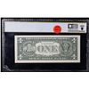Image 3 : PCGS 1988A $1 Green Seal Federal Reserve Note Fr-1916-K Graded cu64 By PCGS