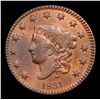 Image 2 : 1831 Large Letters Coronet Head Large Cent 1c Grades Select AU
