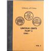 Image 2 : Partial Lincoln 1c Library of Coins folder #2, 1941-1974. 87 Coins