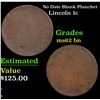 Image 1 : No Date Blank Planchet Lincoln Cent 1c Grades Select Unc BN
