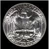 Image 3 : 1952-d Washington Quarter 25c Grades Choice+ Unc