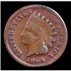 Image 2 : 1864 Bronze Indian Cent 1c Grades vg, very good