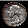 Image 2 : 1939-p Washington Quarter 25c Grades Choice Unc