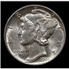 Image 2 : 1944-p Mercury Dime 10c Grades GEM+ Unc