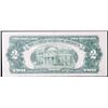 Image 3 : **Star Note** 1953 $2 Red Seal Legal Tender Note Grades vf+
