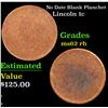 Image 1 : No Date Blank Planchet Lincoln Cent 1c Grades Select Unc RB