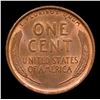 Image 3 : 1909-p Lincoln Cent 1c Grades GEM+ Unc RB