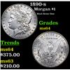 Image 1 : 1890-s Morgan Dollar $1 Grades Choice Unc