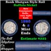 Image 1 : Buffalo Nickel Shotgun Roll in Old Bank Style 'Bell Telephone'  Wrapper 1926 &s Mint Ends
