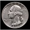 Image 2 : 1936-p Washington Quarter 25c Grades Choice AU/BU Slider