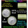 ***Auction Highlight*** Manufactures Hanover Trust Shotgun 1878 & 'P' Ends Mixed Morgan/Peace Silver