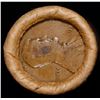 Image 2 : Mixed small cents 1c orig shotgun roll, 1919-d Wheat Cent, 1882 Indian Cent other end, Brinks Wrappe