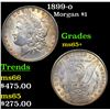 Image 1 : 1899-o Morgan Dollar $1 Grades GEM+ Unc