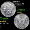 Image 1 : 1888-s Morgan Dollar $1 Grades Select Unc