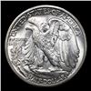 Image 3 : 1945-d Walking Liberty Half Dollar 50c Grades Choice+ Unc