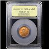 Image 4 : ***Auction Highlight*** 1909-s VDB Lincoln Cent 1c Graded Choice+ Unc RB By USCG (fc)
