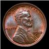 Image 2 : 1918-p Lincoln Cent 1c Grades Gem+ Unc RB
