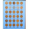 Image 3 : Virtually Complete Lincoln 1c Whitman folder #2, 1941-1964, 62 coins. Missing only 1954-s.