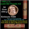 Image 1 : Shotgun Lincoln 1c roll, 1991-p 50 pcs Coin-Tainer Wrapper