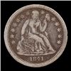 Image 2 : 1841-o Seated Liberty Dime 10c Grades vf++