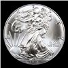 Image 2 : 2017-p Silver Eagle Dollar $1 Graded ms70 By SEGS
