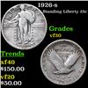 Image 1 : 1926-s Standing Liberty Quarter 25c Grades vf++