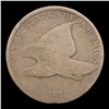 Image 2 : 1858 LL Flying Eagle Cent 1c Grades g+