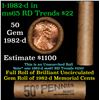 Image 1 : Shotgun Lincoln 1c roll, 1982-d 50 pcs Brandt Wrapper