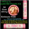 Image 1 : Shotgun Lincoln 1c roll, 1973-p 50 pcs The Quality Bank Wrapper