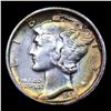 Image 2 : 1936-d Mercury Dime 10c Grades Choice AU/BU Slider