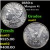 Image 1 : 1889-s Morgan Dollar $1 Grades Select Unc