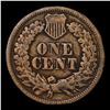 Image 3 : 1863 Indian Cent 1c Grades vf+