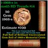 Image 1 : Shotgun Lincoln 1c roll, 1968-s 50 pcs Brandt Wrapper