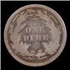Image 3 : 1861-p Seated Liberty Dime 10c Grades vf+